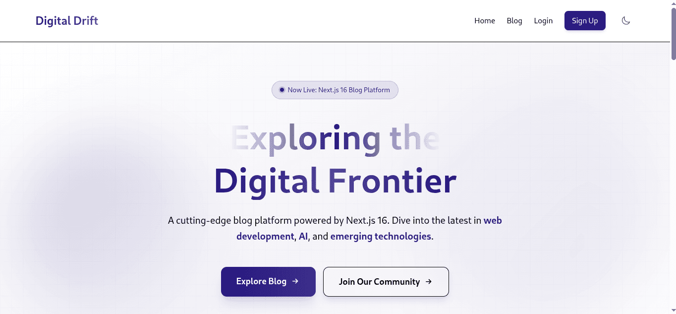 Digital Drift Blog preview